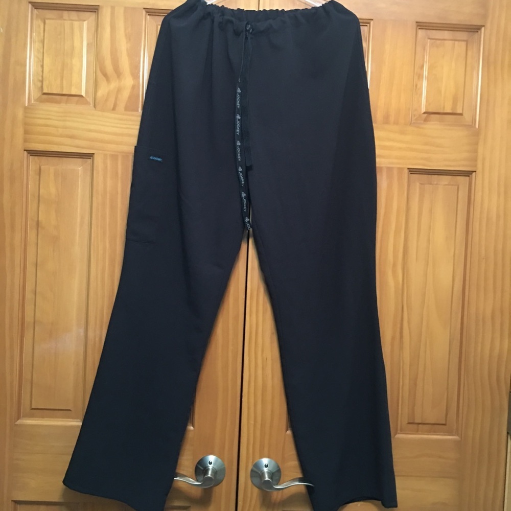 Jockey Black Scrubs - Medium
